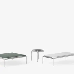 &Tradition Sett LN11 Smoked Cast Glass^ Stue|Borde