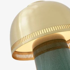 &Tradition SH8 Raku Blue Green/Brass^ Bordlamper|Stue