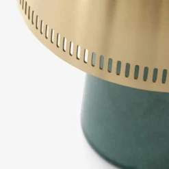 &Tradition SH8 Raku Blue Green/Brass^ Bordlamper|Stue