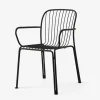 &Tradition Thorvald SC95 Armstol Warm Black^ Stole|Havemøbler