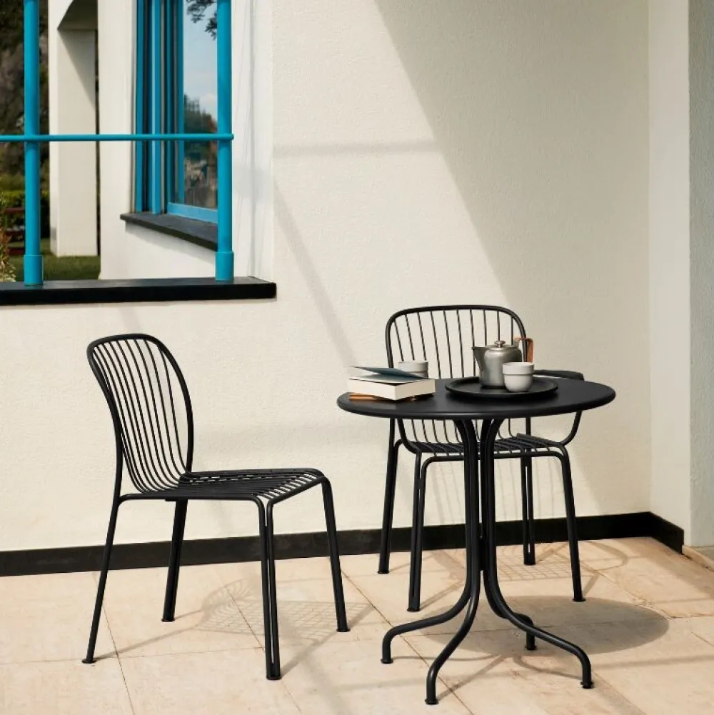 &Tradition Thorvald SC96 Cafébord Warm Black^ Havemøbler