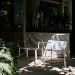 &Tradition Thorvald SC101 Loungestol Ivory^ Udendørs|Havemøbler