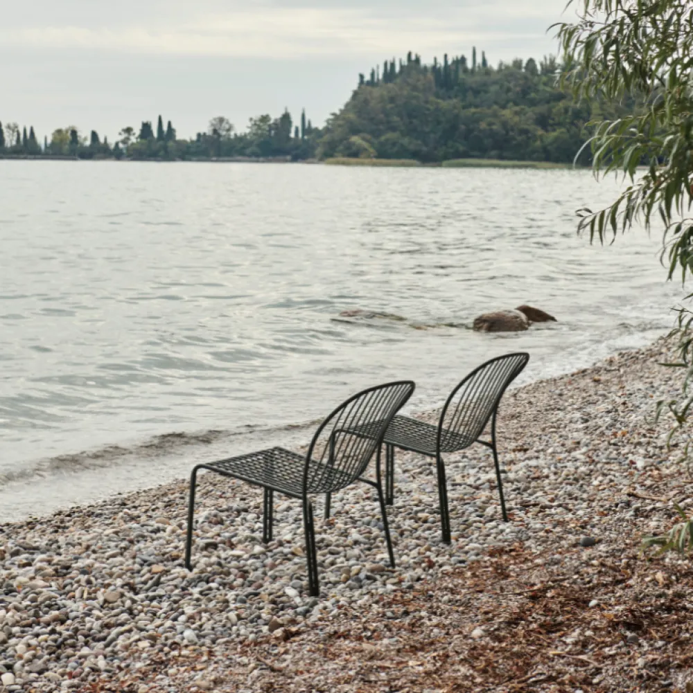 &Tradition Thorvald SC100 Loungestol Warm Black^ Havemøbler