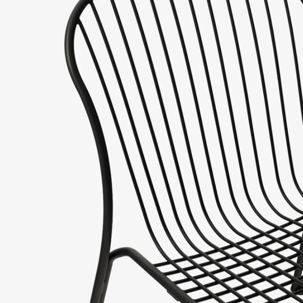 &Tradition Thorvald SC100 Loungestol Warm Black^ Havemøbler