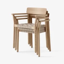 &Tradition TK9 Betty Chair Oak^ Stue|Stole