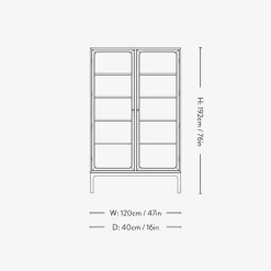 &Tradition Trace SC88 Double Cabinet Oak^ Stue|Køkken