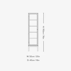 &Tradition Trace SC87 Single Cabinet Oak^ Stue|Køkken