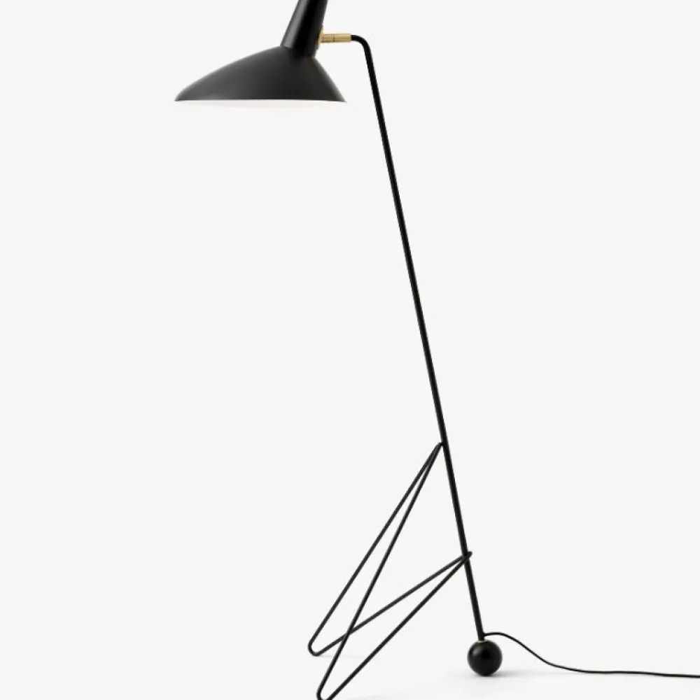 &Tradition Tripod HM8 Gulvlampe Sort^ Gulvlamper|Stue