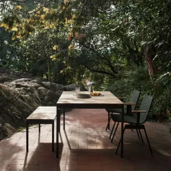 &Tradition Ville AV26 Spisebord Bronze Green^ Havemøbler