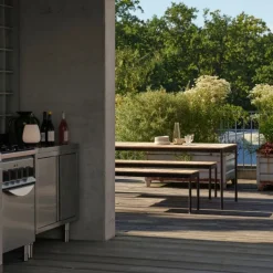 &Tradition Ville AV26 Spisebord Warm Black^ Havemøbler