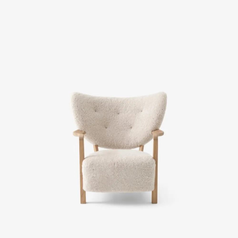 &Tradition Wulff ATD2 & ATD3 Moonlight Sheepskin Oiled Oak^ Stue|Stole