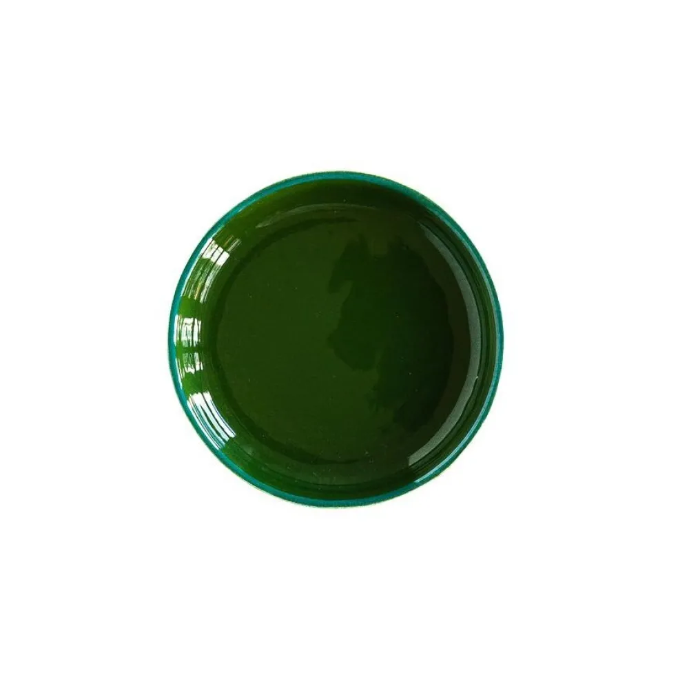 Val Pottery Estela Dark Green/Turquoise Line^ Keramik & Porcelæn