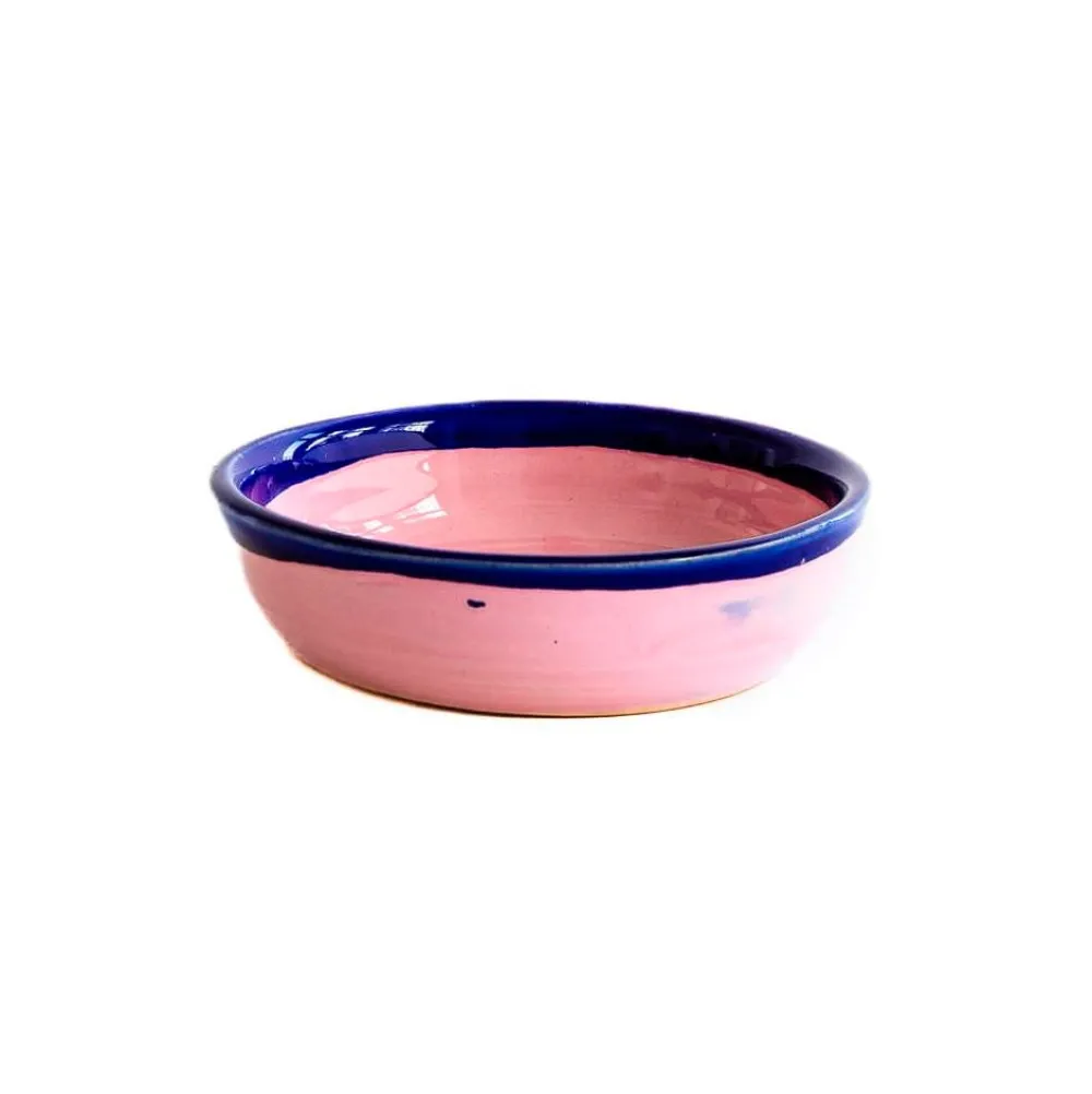 Val Pottery Joana Bowl Pink/Blue Edge^ Køkken|Keramik & Porcelæn