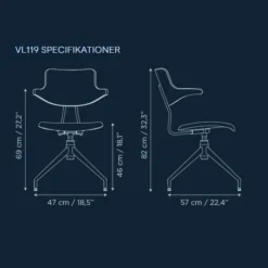 Vermund VL119 Classic Sædepolstret^ Stue|Kontor