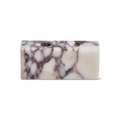 Wabi Sabi Nordic Epode Lysestage (2) Calacatta Violetta^ Andet Boligtilbehør|Lysestager