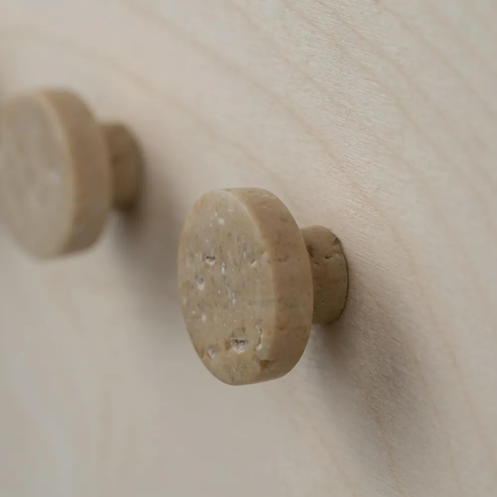 Wabi Sabi Nordic Musling Knage/Greb Travertin^ Knager & Greb