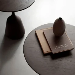 Wendelbo Coin High Sidebord Mørk Brun Eg^ Stue