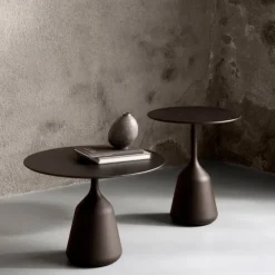 Wendelbo Coin High Sidebord Mørk Brun Eg^ Stue