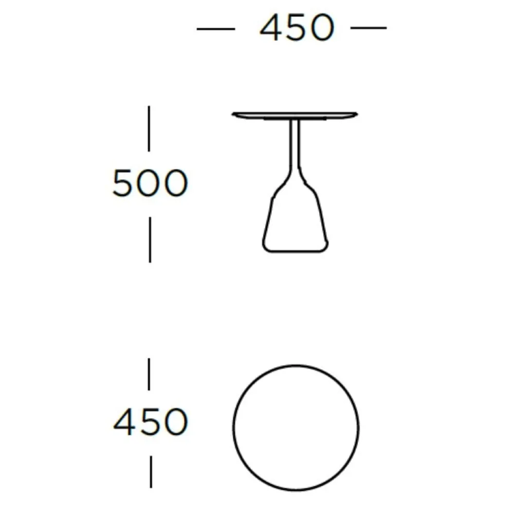 Wendelbo Coin High Sidebord Sort Eg^ Stue