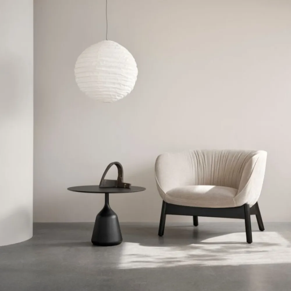 Wendelbo Coin Low Sidebord Sort Laminat^ Stue