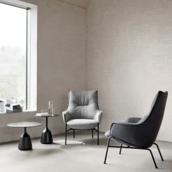 Wendelbo Coin Low Sidebord Sort Laminat^ Stue