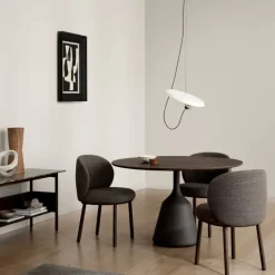 Wendelbo Coin Spisebord Ø120 Brunbejdset Eg^ Borde|Stue