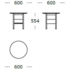 Wendelbo Collect Sidebord^ Borde|Stue