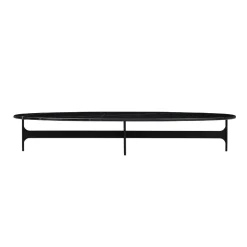 Wendelbo Floema Oval Sofabord Sort^ Borde|Stue