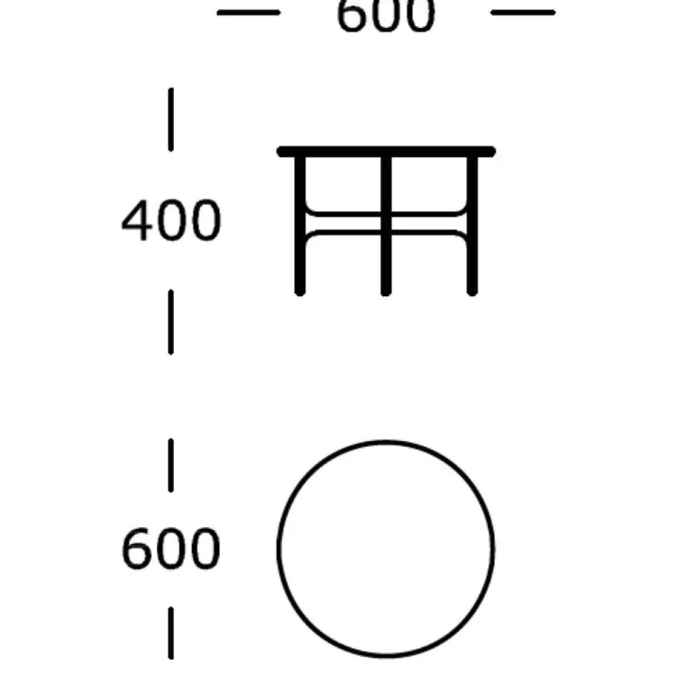 Wendelbo Floema Sofabord Medium Valnød^ Borde|Stue