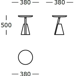 Wendelbo Mate Sidebord Brun Eg^ Borde|Stue