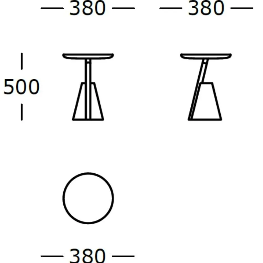 Wendelbo Mate Sidebord Brun Eg^ Borde|Stue