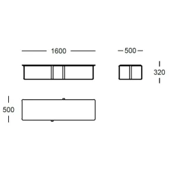 Wendelbo Root Long^ Borde|Stue