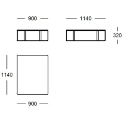 Wendelbo Root Rectangle Sofabord^ Borde|Stue